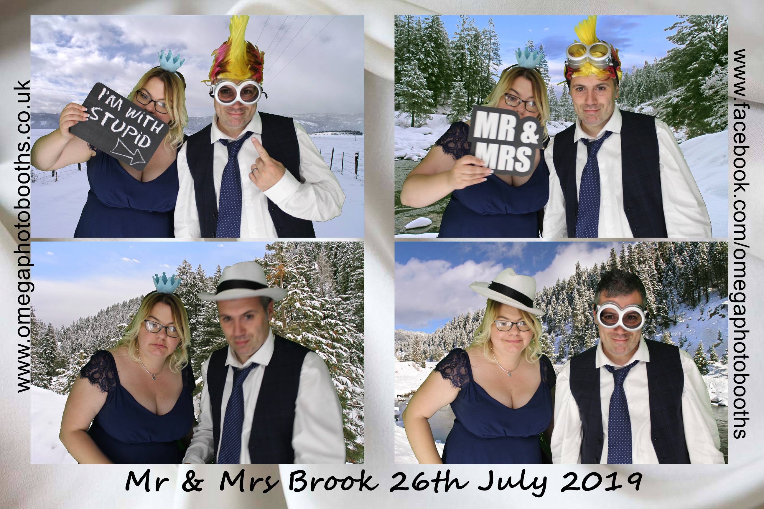 Mr & Mrs Brook's Wedding | View more photos from the event at gallery.omegaphotobooths.co.uk/u/Omega-Photobooths/Mr-Mrs-Brooks-Wedding
